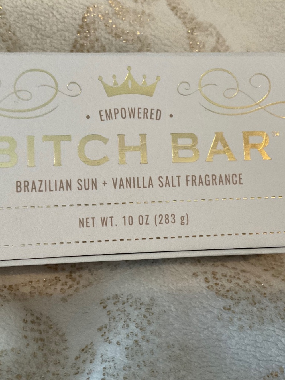New in box vanilla bar soap